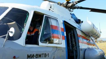 Более 20 отдыхающих санатория «Теплый ключ» в Амгу вывезли на вертолете МЧС